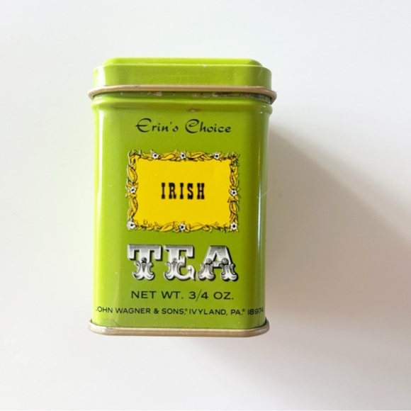 Vintage John Wagner & Sons Tea Tins Ceylon Breakfast Spice & Irish - Picture 5 of 10